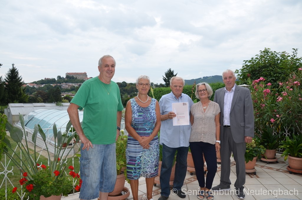80 Geburtstag SPRENGNAGEL Franz