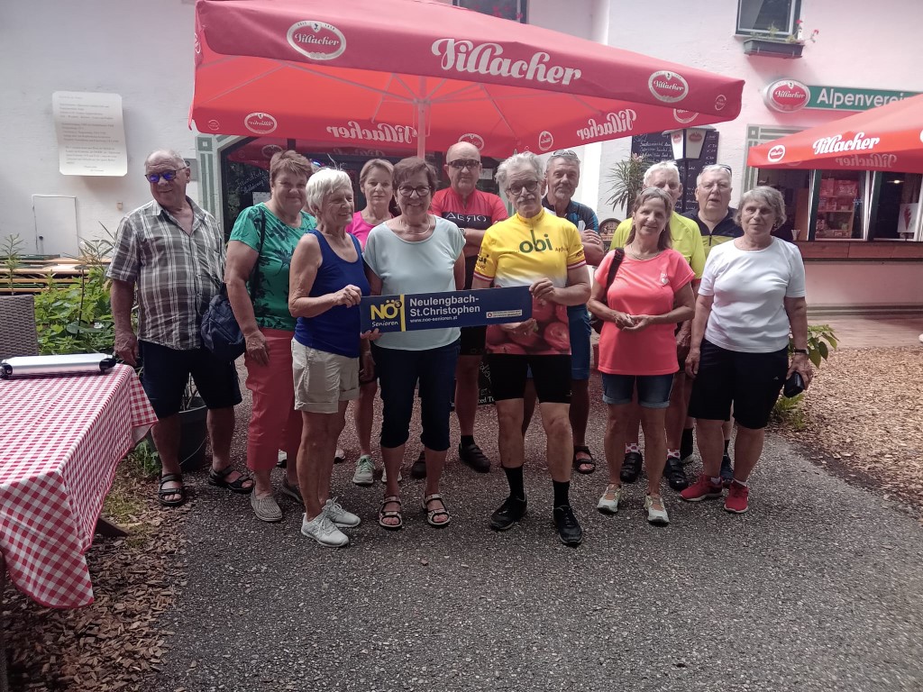 Tulln Radfahrt Juli
